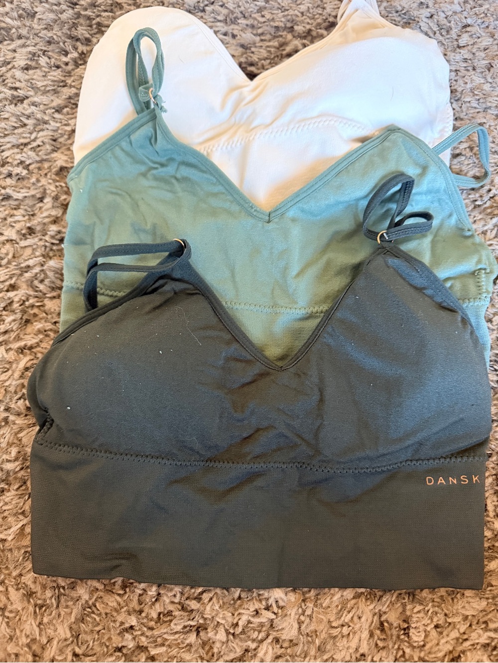 Seamless V-Neck Bralette set